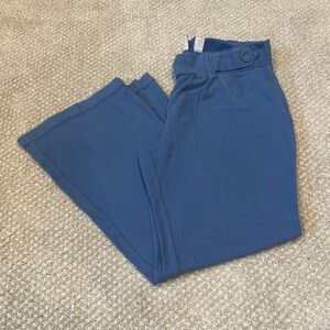 🎀 Avenue women’s pull on cotton pants Blue  size 14/16 Petite 🎀